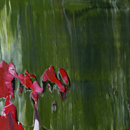 Paul Is Dead A1 is an abstract oil-on-canvas artwork, a fractal of its parent painting Paul Is Dead created by Anna Judd for the Scales Collection.