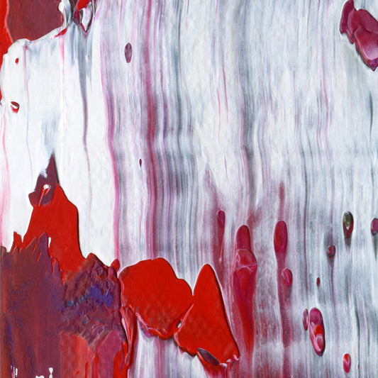 Paul Is Dead D1 is an abstract oil-on-canvas artwork, a fractal of its parent painting Paul Is Dead created by Anna Judd for the Scales Collection.
