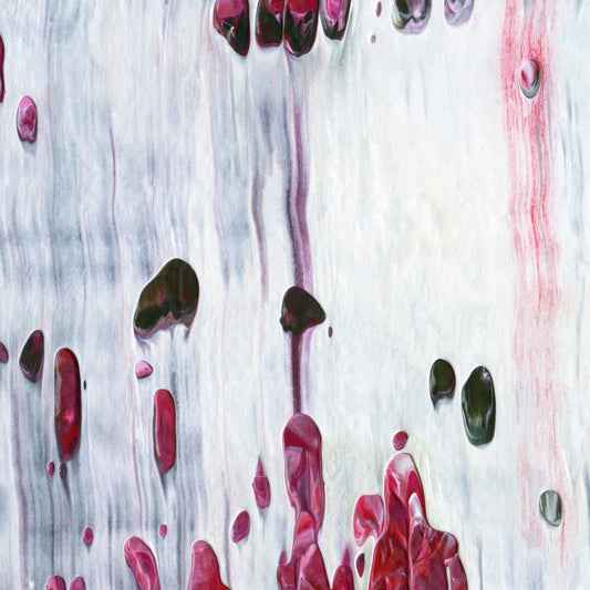 Paul Is Dead D2 is an abstract oil-on-canvas artwork, a fractal of its parent painting Paul Is Dead created by Anna Judd for the Scales Collection.