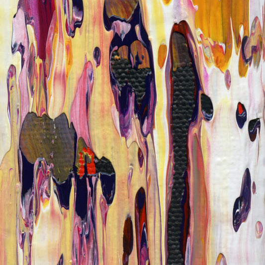 Physiology of Suffering C4 is an abstract oil-on-canvas artwork, a fractal of its parent painting Physiology of Suffering created by Anna Judd for the Scales Collection.