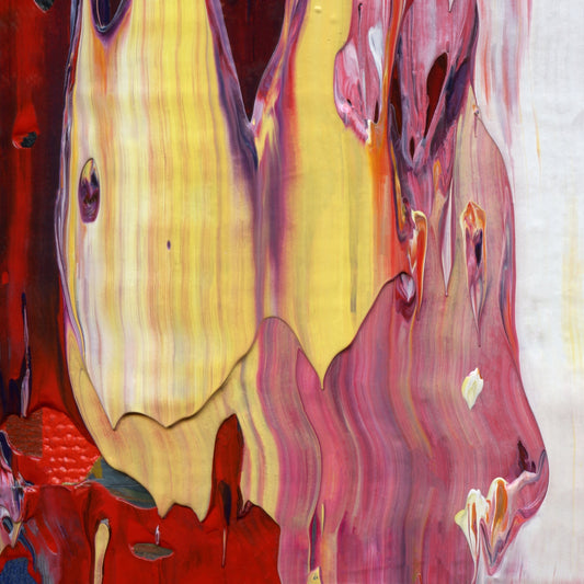Physiology of Suffering E1 is an abstract oil-on-canvas artwork, a fractal of its parent painting Physiology of Suffering created by Anna Judd for the Scales Collection.