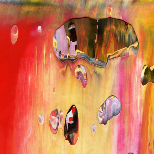 Plastic Sensuality A2 is an abstract oil-on-canvas artwork, a fractal of its parent painting Plastic Sensuality created by Anna Judd for the Scales Collection.