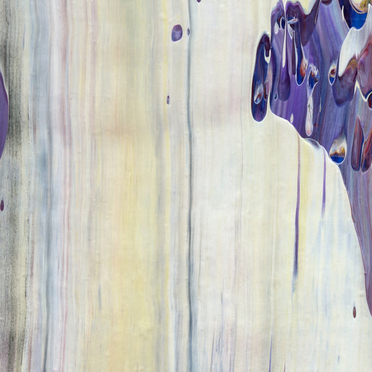 Pneumatic Morning D1 is an abstract oil-on-canvas artwork, a fractal of its parent painting Pneumatic Morning created by Anna Judd for the Scales Collection.