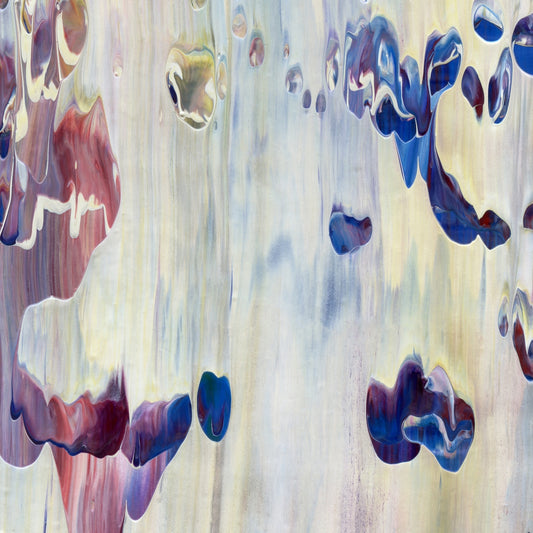 Pneumatic Morning D2 is an abstract oil-on-canvas artwork, a fractal of its parent painting Pneumatic Morning created by Anna Judd for the Scales Collection.