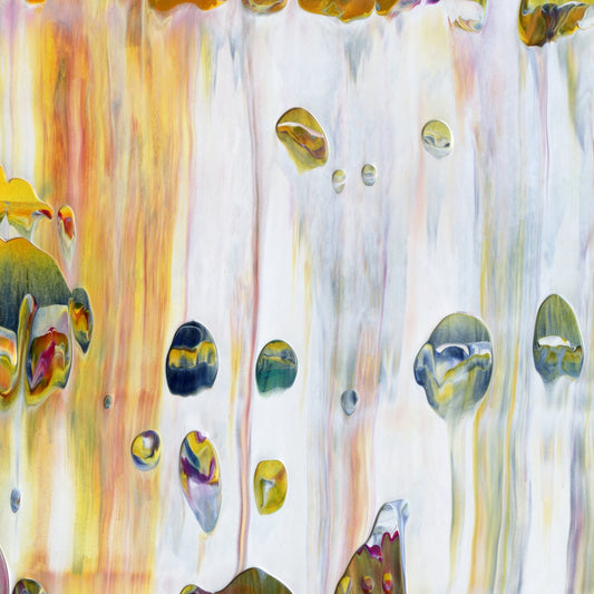 Positive Mental Platitude B4 is an abstract oil-on-canvas artwork, a fractal of its parent painting Positive Mental Platitude created by Anna Judd for the Scales Collection.