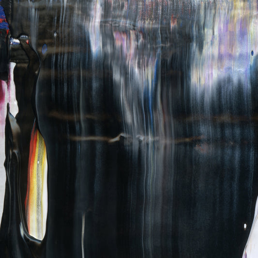 Puritanical Phantom A1 is an abstract oil-on-canvas artwork, a fractal of its parent painting Puritanical Phantom created by Anna Judd for the Scales Collection.