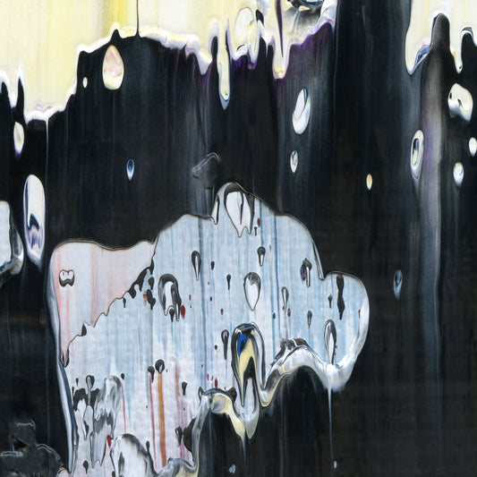 Puritanical Phantom C3 is an abstract oil-on-canvas artwork, a fractal of its parent painting Puritanical Phantom created by Anna Judd for the Scales Collection.