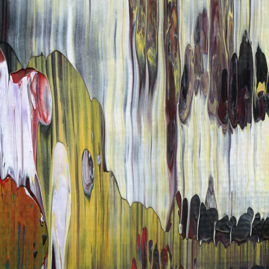 Puritanical Phantom F3 is an abstract oil-on-canvas artwork, a fractal of its parent painting Puritanical Phantom created by Anna Judd for the Scales Collection.