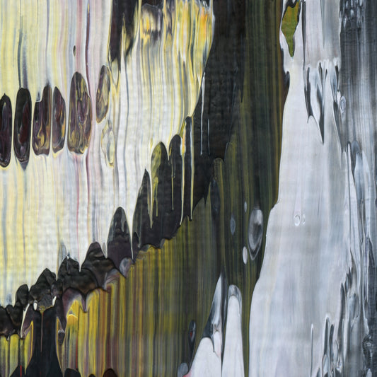 Puritanical Phantom F4 is an abstract oil-on-canvas artwork, a fractal of its parent painting Puritanical Phantom created by Anna Judd for the Scales Collection.