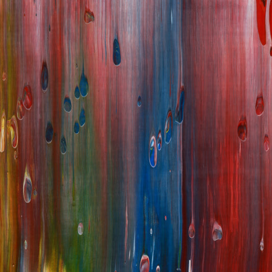 Pussy on the Chainwax B4 is an abstract oil-on-canvas artwork, a fractal of its parent painting Pussy on the Chainwax created by Anna Judd for the Scales Collection.