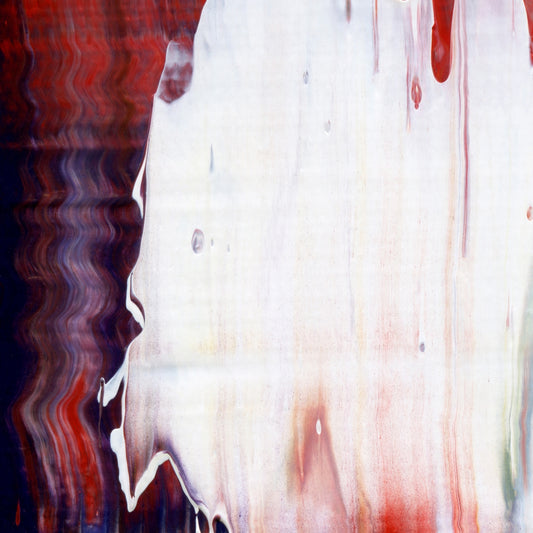 Pussy on the Chainwax E1 is an abstract oil-on-canvas artwork, a fractal of its parent painting Pussy on the Chainwax created by Anna Judd for the Scales Collection.