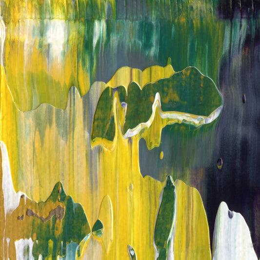 Quantum Potentials A1 is an abstract oil-on-canvas artwork, a fractal of its parent painting Quantum Potentials created by Anna Judd for the Scales Collection.