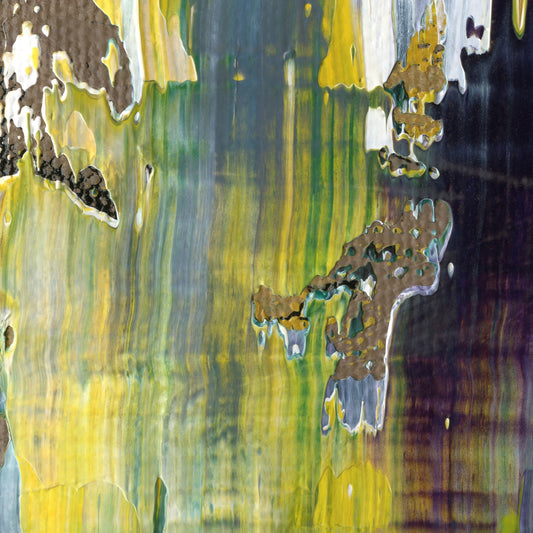 Quantum Potentials C1 is an abstract oil-on-canvas artwork, a fractal of its parent painting Quantum Potentials created by Anna Judd for the Scales Collection.