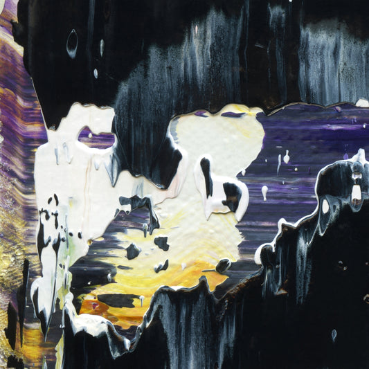 Razor's Edge A1 is an abstract oil-on-canvas artwork, a fractal of its parent painting Razor's Edge created by Anna Judd for the Scales Collection.