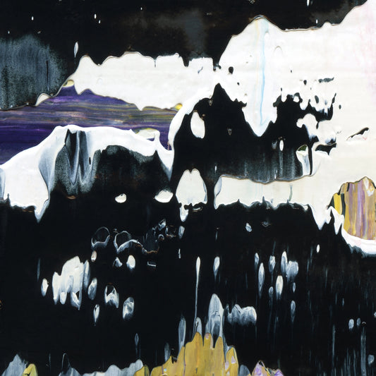 Razor's Edge A2 is an abstract oil-on-canvas artwork, a fractal of its parent painting Razor's Edge created by Anna Judd for the Scales Collection.