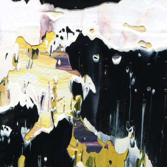 Razor's Edge A3 is an abstract oil-on-canvas artwork, a fractal of its parent painting Razor's Edge created by Anna Judd for the Scales Collection.