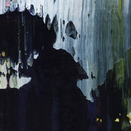 Razor's Edge D4 is an abstract oil-on-canvas artwork, a fractal of its parent painting Razor's Edge created by Anna Judd for the Scales Collection.