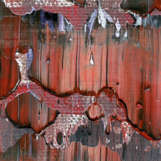 Release The Kraken B2 is an abstract oil-on-canvas artwork, a fractal of its parent painting Release The Kraken created by Anna Judd for the Scales Collection.