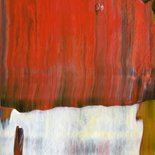 Resurrect Repeat B1 is an abstract oil-on-canvas artwork, a fractal of its parent painting Resurrect Repeat created by Anna Judd for the Scales Collection.