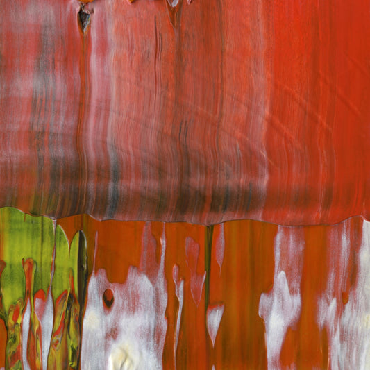 Resurrect Repeat B3 is an abstract oil-on-canvas artwork, a fractal of its parent painting Resurrect Repeat created by Anna Judd for the Scales Collection.
