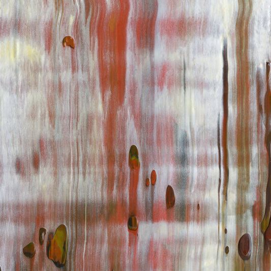 Resurrect Repeat C4 is an abstract oil-on-canvas artwork, a fractal of its parent painting Resurrect Repeat created by Anna Judd for the Scales Collection.