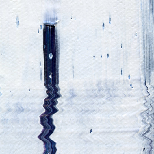 Rhetorical Question B4 is an abstract oil-on-canvas artwork, a fractal of its parent painting Rhetorical Question created by Anna Judd for the Scales Collection.