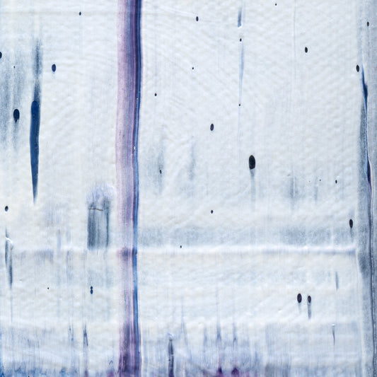 Rhetorical Question D4 is an abstract oil-on-canvas artwork, a fractal of its parent painting Rhetorical Question created by Anna Judd for the Scales Collection.