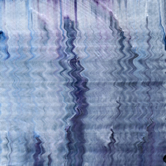 Rhetorical Question E4 is an abstract oil-on-canvas artwork, a fractal of its parent painting Rhetorical Question created by Anna Judd for the Scales Collection.