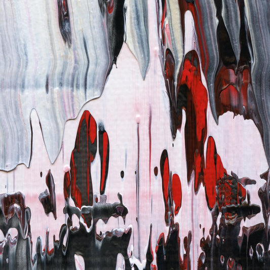 Rogue Fulcrum D2 is an abstract oil-on-canvas artwork, a fractal of its parent painting Rogue Fulcrum created by Anna Judd for the Scales Collection.