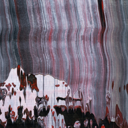Rogue Fulcrum D3 is an abstract oil-on-canvas artwork, a fractal of its parent painting Rogue Fulcrum created by Anna Judd for the Scales Collection.