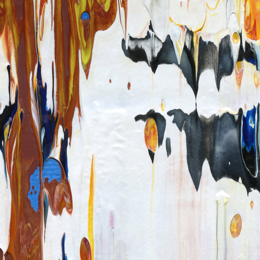 Rugged Missionary C3 is an abstract oil-on-canvas artwork, a fractal of its parent painting Rugged Missionary created by Anna Judd for the Scales Collection.