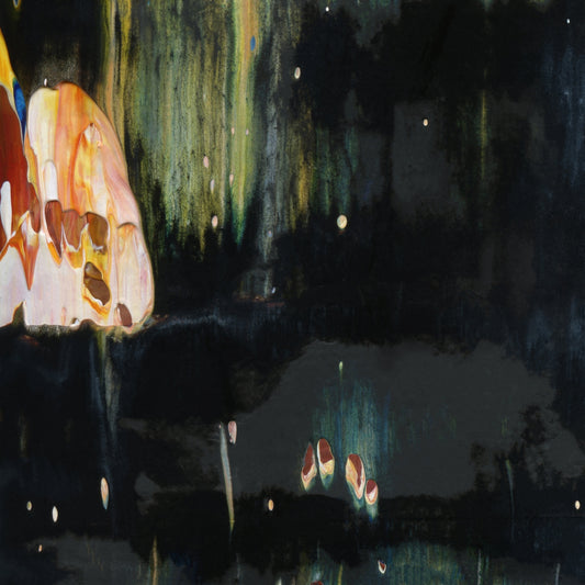 Rugged Missionary E1 is an abstract oil-on-canvas artwork, a fractal of its parent painting Rugged Missionary created by Anna Judd for the Scales Collection.