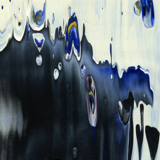 Run Forrest Run C2 is an abstract oil-on-canvas artwork, a fractal of its parent painting Run Forrest Run created by Anna Judd for the Scales Collection.