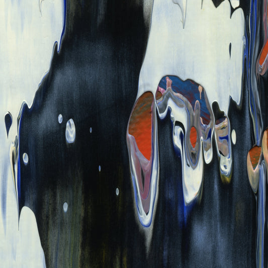 Run Forrest Run C3 is an abstract oil-on-canvas artwork, a fractal of its parent painting Run Forrest Run created by Anna Judd for the Scales Collection.