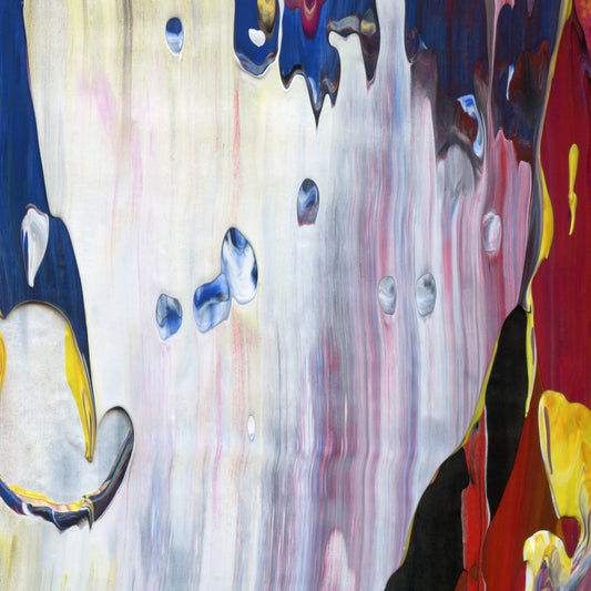 Sea of Simulacra C4 is an abstract oil-on-canvas artwork, a fractal of its parent painting Sea of Simulacra created by Anna Judd for the Scales Collection.
