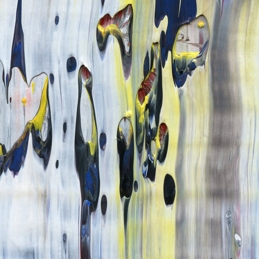 Sea of Simulacra D2 is an abstract oil-on-canvas artwork, a fractal of its parent painting Sea of Simulacra created by Anna Judd for the Scales Collection.