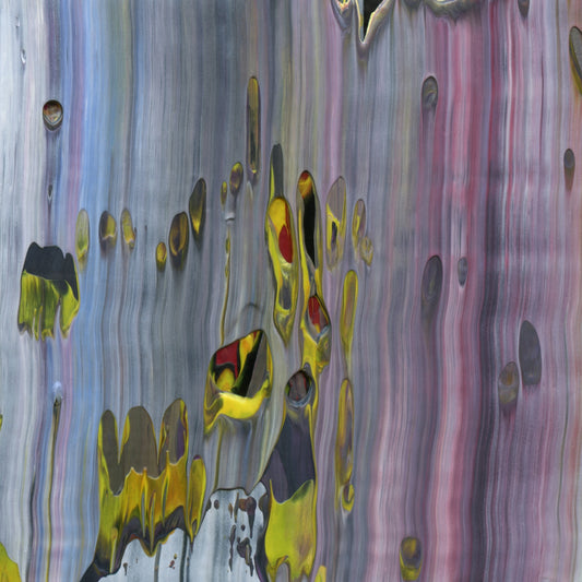 Sea of Simulacra F4 is an abstract oil-on-canvas artwork, a fractal of its parent painting Sea of Simulacra created by Anna Judd for the Scales Collection.