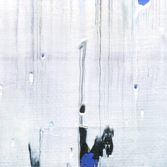 She Belongs To Water A3 is an abstract oil-on-canvas artwork, a fractal of its parent painting She Belongs To Water created by Anna Judd for the Scales Collection.
