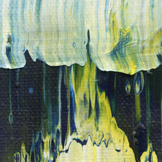 Siren Waters C3 is an abstract oil-on-canvas artwork, a fractal of its parent painting Siren Waters created by Anna Judd for the Scales Collection.