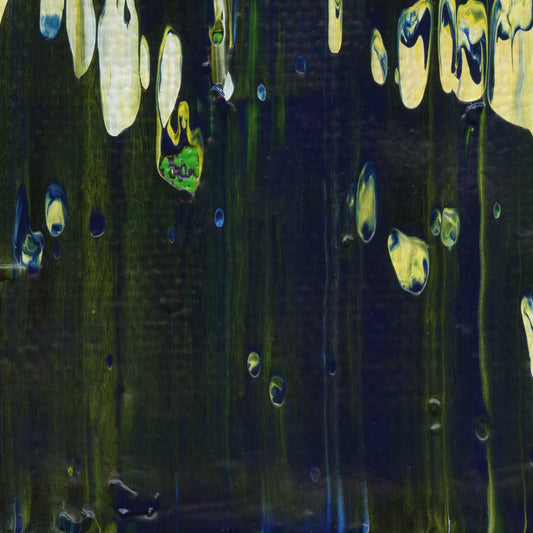 Siren Waters E3 is an abstract oil-on-canvas artwork, a fractal of its parent painting Siren Waters created by Anna Judd for the Scales Collection.
