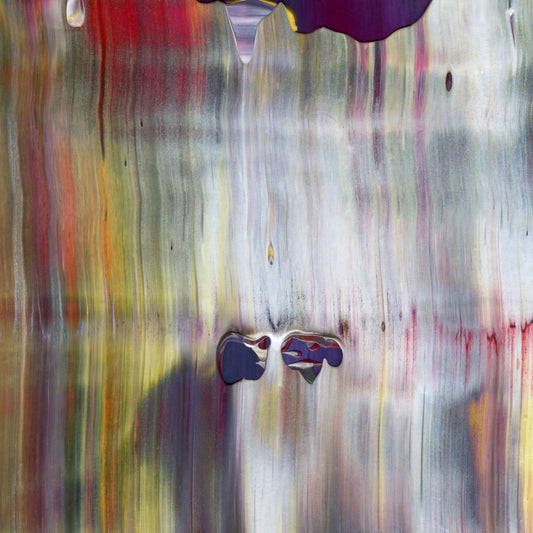 Skydiving with Icarus D2 is an abstract oil-on-canvas artwork, a fractal of its parent painting Skydiving with Icarus created by Anna Judd for the Scales Collection.