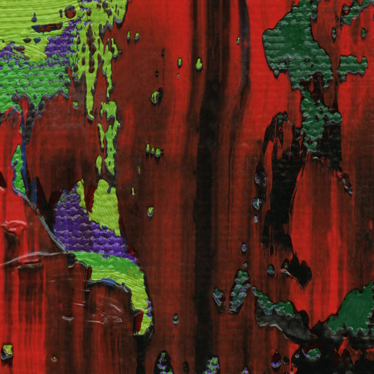 Spirit of Scylla D2 is an abstract oil-on-canvas artwork, a fractal of its parent painting Spirit of Scylla created by Anna Judd for the Scales Collection.