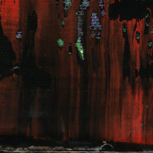 Spirit of Scylla E2 is an abstract oil-on-canvas artwork, a fractal of its parent painting Spirit of Scylla created by Anna Judd for the Scales Collection.