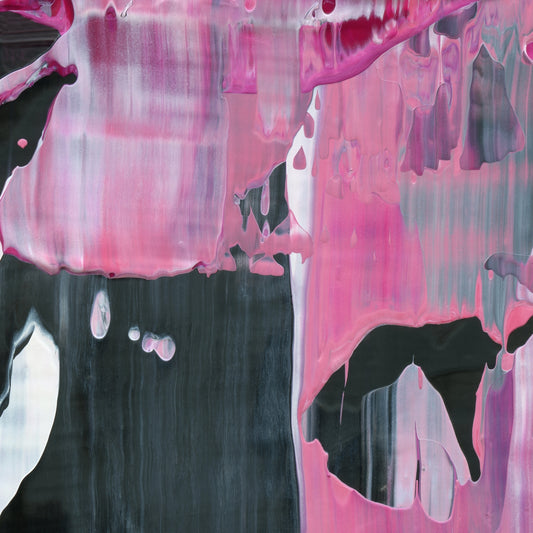 Structural Churning A2 is an abstract oil-on-canvas artwork, a fractal of its parent painting Structural Churning created by Anna Judd for the Scales Collection.
