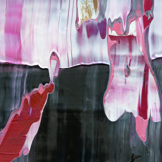 Structural Churning C3 is an abstract oil-on-canvas artwork, a fractal of its parent painting Structural Churning created by Anna Judd for the Scales Collection.