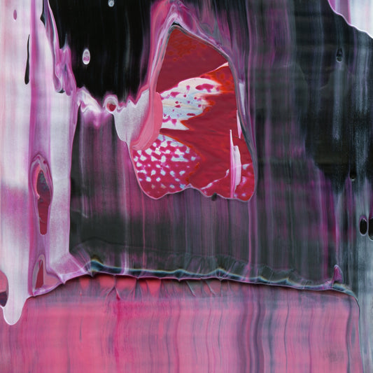 Structural Churning D1 is an abstract oil-on-canvas artwork, a fractal of its parent painting Structural Churning created by Anna Judd for the Scales Collection.