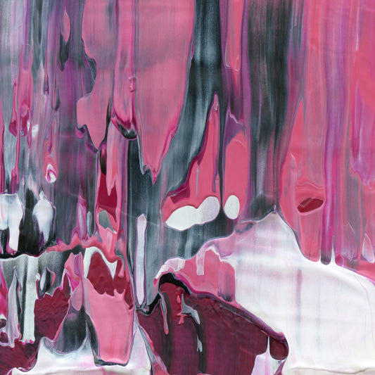 Structural Churning E2 is an abstract oil-on-canvas artwork, a fractal of its parent painting Structural Churning created by Anna Judd for the Scales Collection.