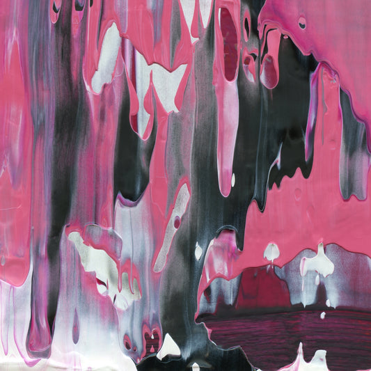Structural Churning E3 is an abstract oil-on-canvas artwork, a fractal of its parent painting Structural Churning created by Anna Judd for the Scales Collection.