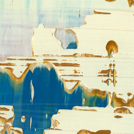 Stumbling Into Sand Dunes D3 is an abstract oil-on-canvas artwork, a fractal of its parent painting Stumbling Into Sand Dunes created by Anna Judd for the Scales Collection.