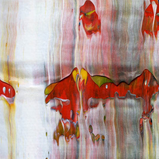 Suddenly Unfettered B1 is an abstract oil-on-canvas artwork, a fractal of its parent painting Suddenly Unfettered created by Anna Judd for the Scales Collection.